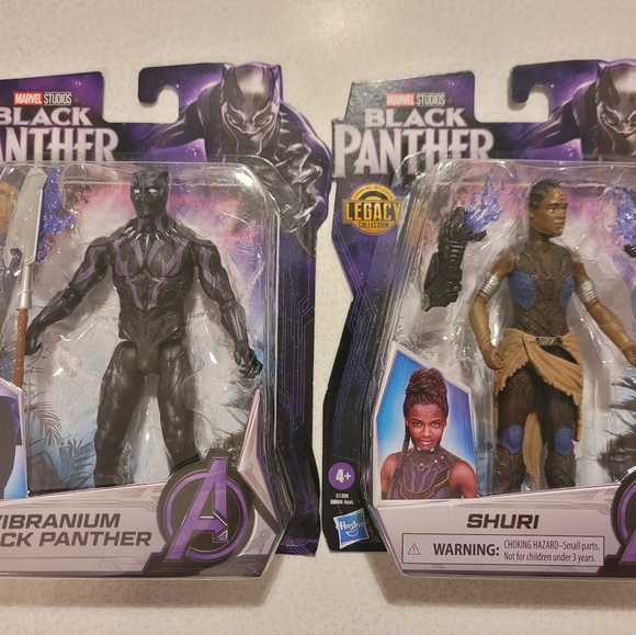 Marvel Studios Legacy Collection Black Panther Shuri & Vibranium Black Panther N - Picture 1 of 5